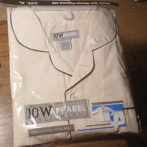 Men's Cream Sleepwear Set